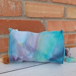 Andromeda Sock Yarn:  Ice Dyed Notions Bag