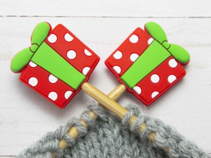 Xmas Present Stitch Stoppers at Knot Just Yarn