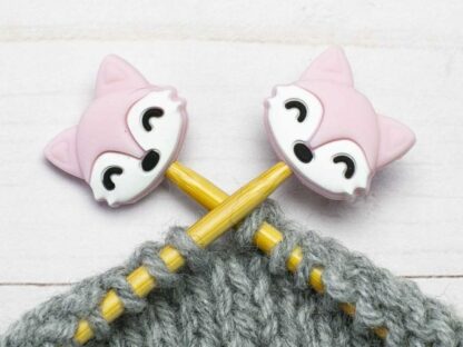 Pink fox stitch stoppers