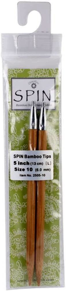 ChiaoGoo Spin bamboo needle tips