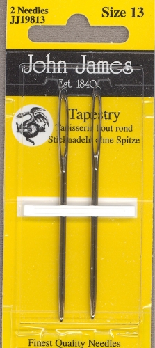 John James Tapestry needles, Size 13